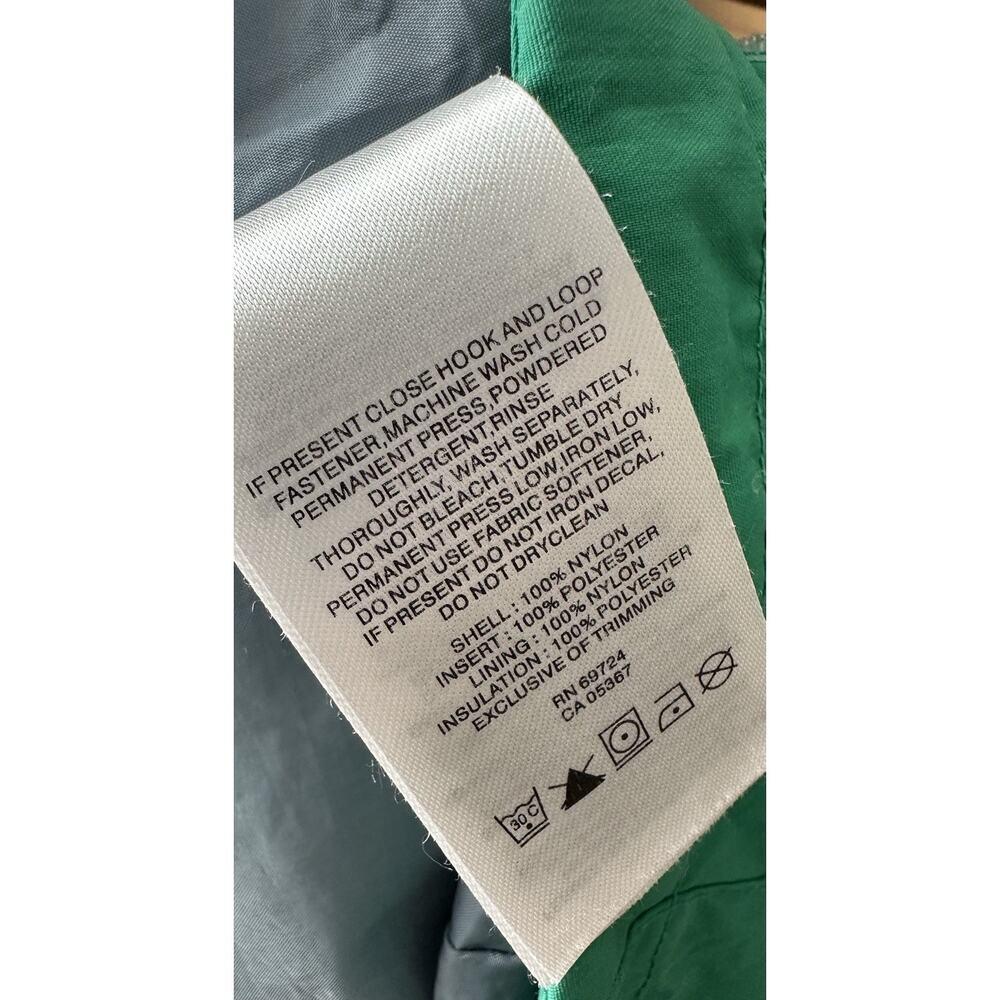 Columbia Women’s Interchange Jacket Green Size L Hooded Waterproof Fleece - Picture 7 of 7